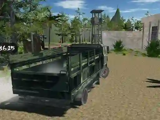Juego Offroad Truck Army Driving en línea