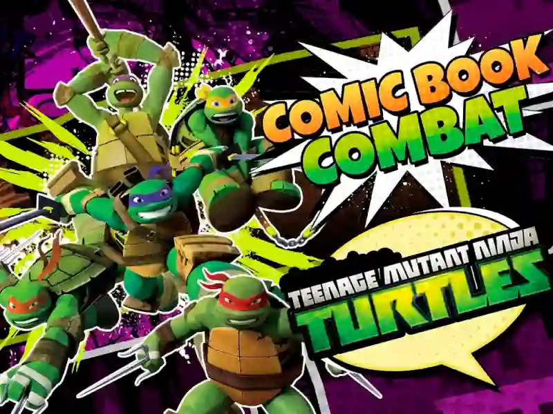 Juego Teenage Mutant Ninja Turtles Comic book Combat en línea