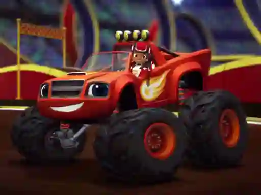 Juego Blaze Monster Trucks Hidden Stars en línea