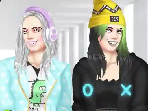 Juego Billie Eilish Makeover en línea