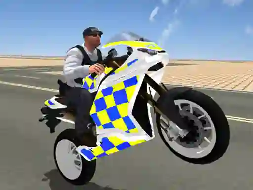 Juego Super Stunt Police Bike Simulator 3D en línea
