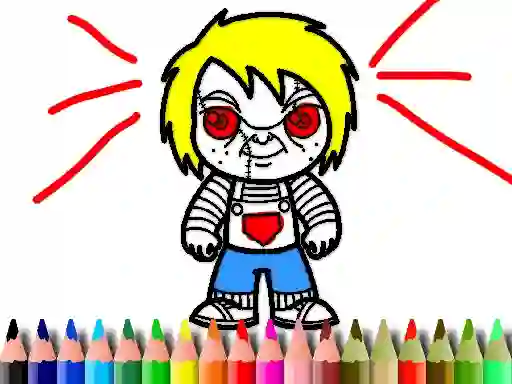 Juego Scary Boy Coloring Book en línea