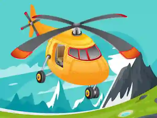 Juego Helicopter Jigsaw en línea