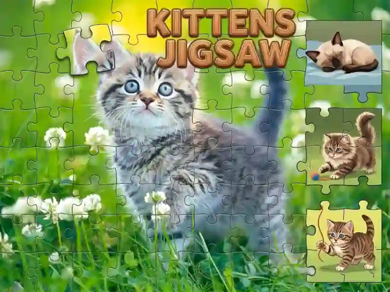 Juego Kittens Jigsaw en línea