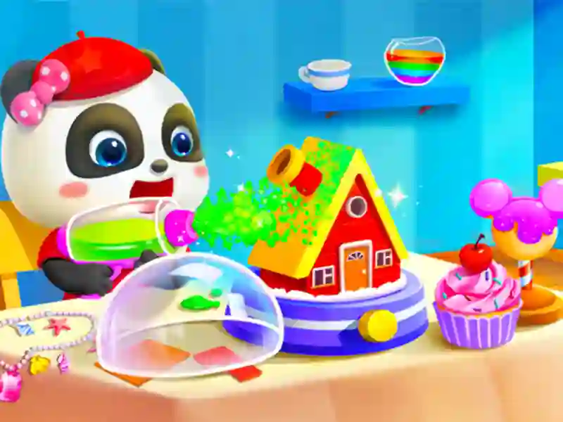 Juego Baby Panda Kids Crafts DIY en línea