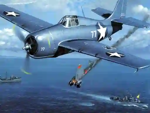 Juego Aviation Art Air Combat Puzzle en línea