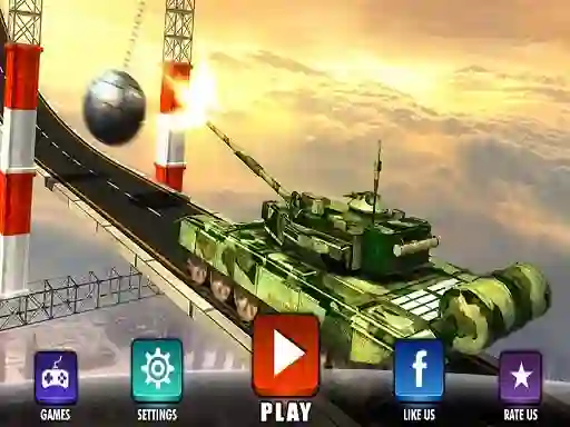 Juego Impossible Army Tank Driving Simulator Tracks en línea