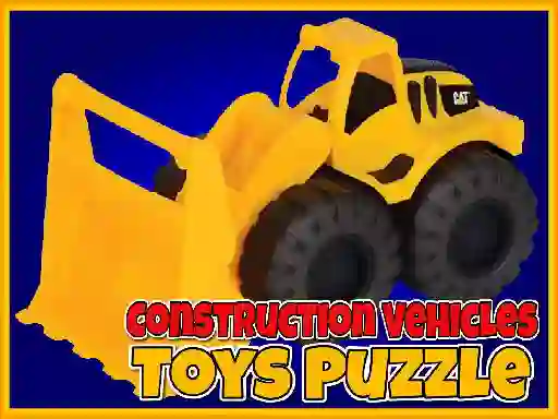 Juego Construction Vehicles Toys Puzzle en línea