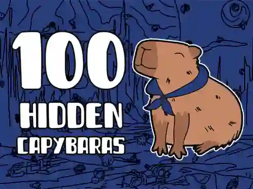 Juego 100 Hidden Capybaras en línea