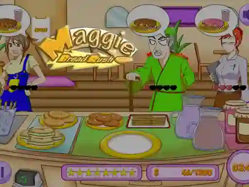 Juego Maggie Bread Rush en línea