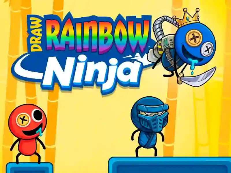 Juego Draw Rainbow Ninja en línea