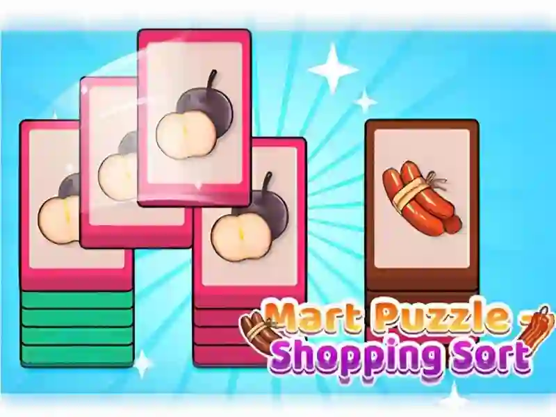 Juego Mart Puzzle Shopping Sort en línea