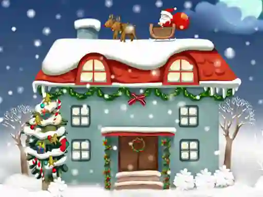 Juego Christmas Rooms Differences en línea
