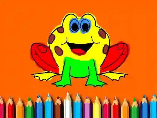 Juego Back To School: Frog Coloring Book en línea