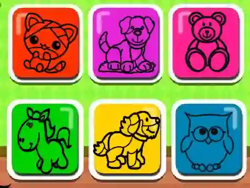 Juego Easy Kids Coloring Game en línea