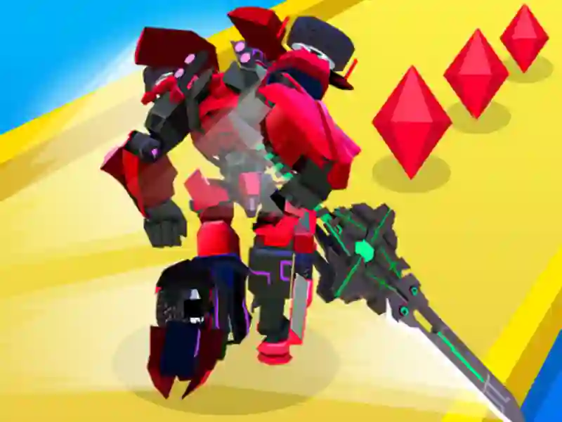 Juego Robot Runner Fight en línea