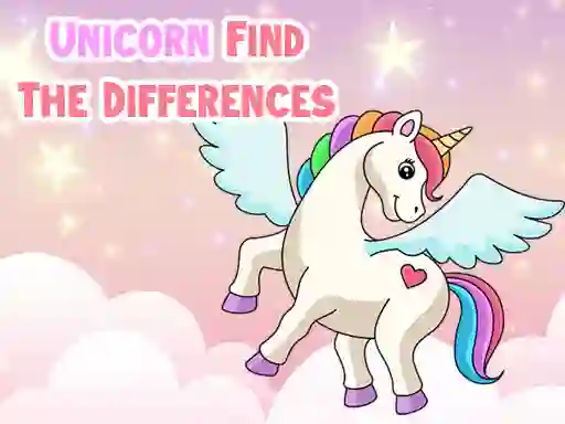 Juego Unicorn Find The Differences en línea