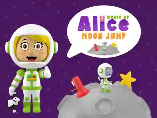 Juego World of Alice Moon Jump en línea