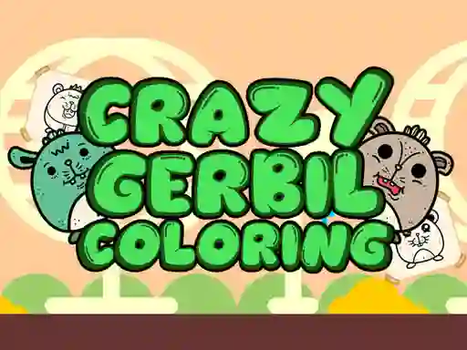 Juego Crazy Gerbil Coloring en línea