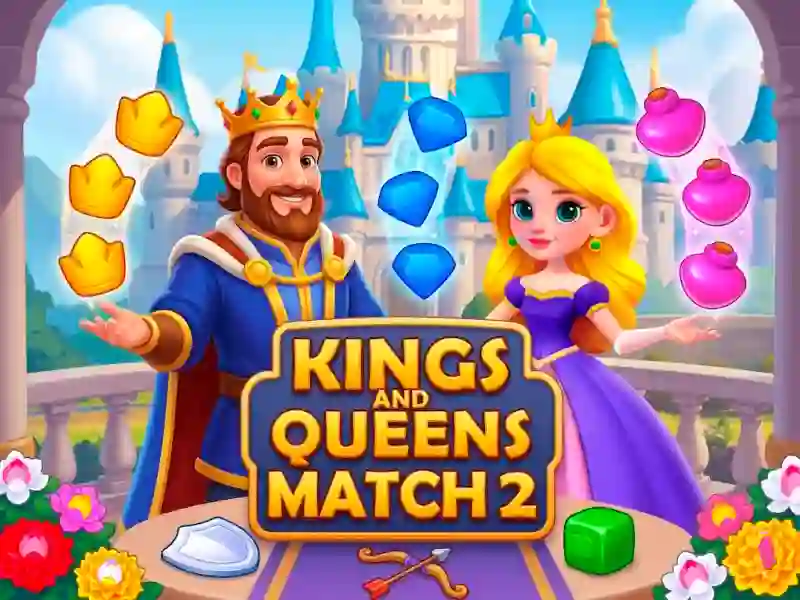 Juego Kings and Queens Match 2 en línea