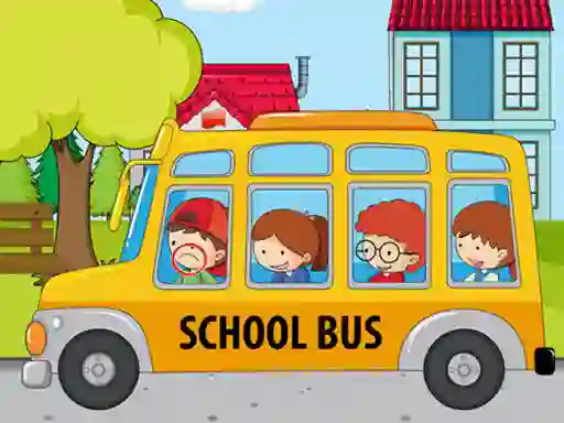 Juego School Bus Differences en línea
