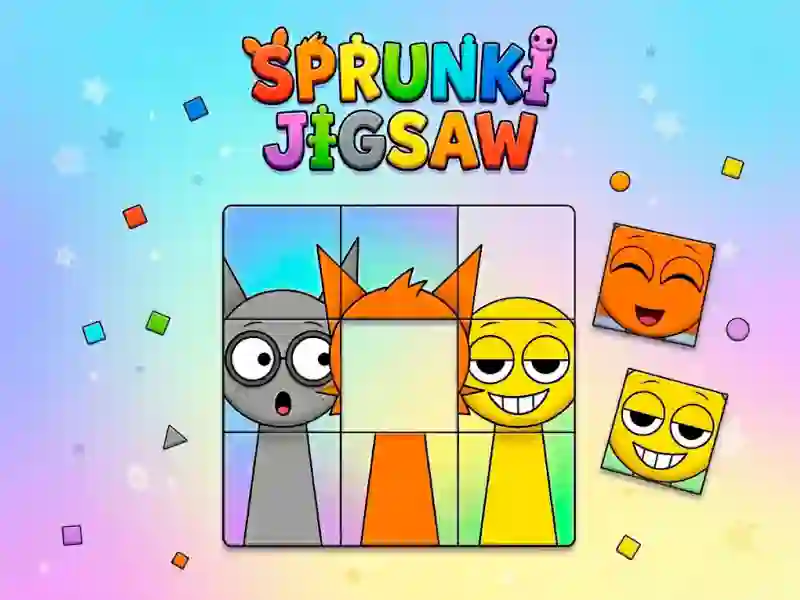 Juego Sprunki Jigsaw en línea