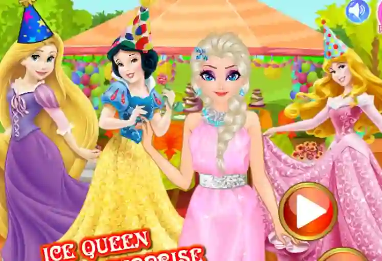Juego Ice Queen Birthday Surprise en línea