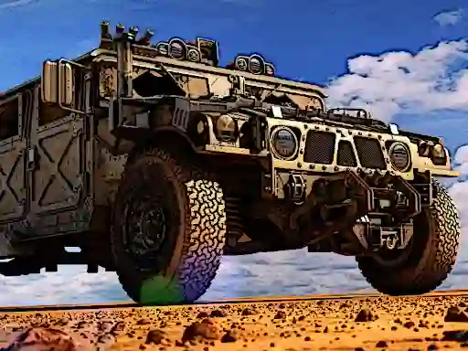Juego Military Transport Vehicle en línea