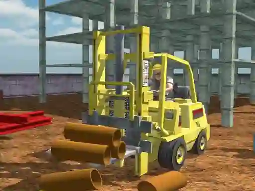 Juego Forklift Drive Simulator en línea
