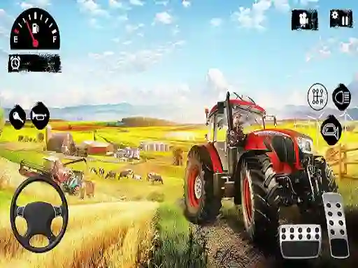 Juego Offroad Tractor Farmer Simulator 2022: Cargo Drive en línea