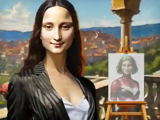 Juego Mona Lisa Fashion Experiments en línea