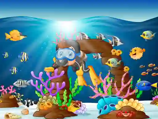 Juego Water Dive 2D: Underwater Survival en línea