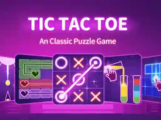 Juego Tic Tac Toe: A Group Of Classic Game en línea