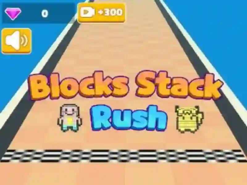 Juego Blocks Stack Rush en línea