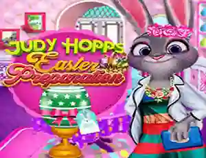 Juego Judy Hopps Easter Preparation en línea