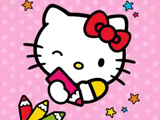 Juego Color By Number With Hello Kitty en línea