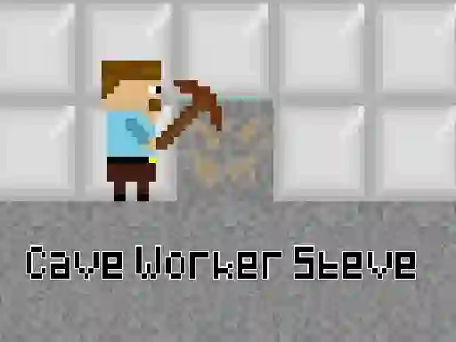 Juego Cave Worker Steve en línea