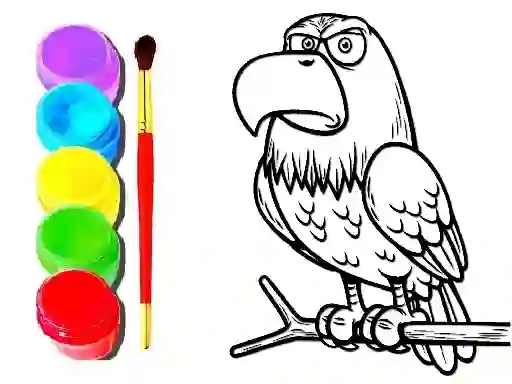 Juego Eagle Coloring Book en línea