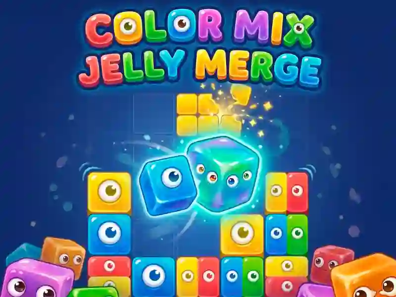 Juego Color Mix - Jelly Merge en línea