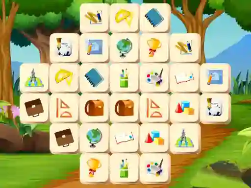 Juego School Mahjong Deluxe en línea
