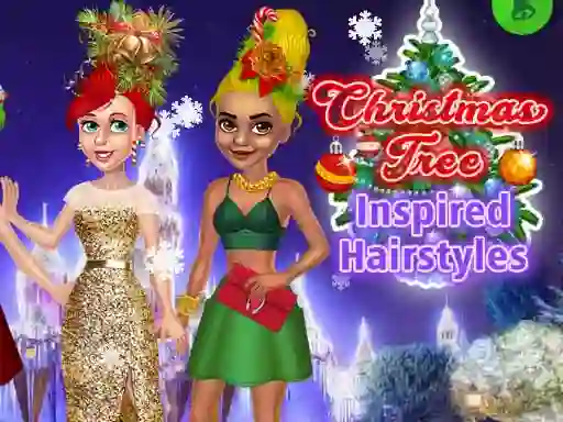 Juego Christmas Tree Inspired Hairstyles en línea