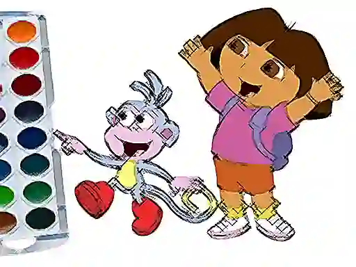 Juego Cute Girl Coloring Book en línea