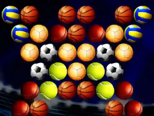 Juego Bubble Shooter Golden Football en línea