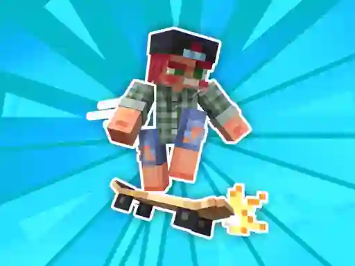 Juego Noob and Pro Skateboarding en línea