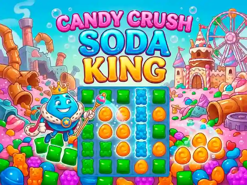 Juego Candy Crush Soda King en línea