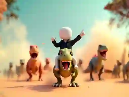Juego Stickman: Dinosaur arena en línea