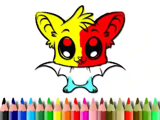 Juego Cute Bat Coloring Book en línea
