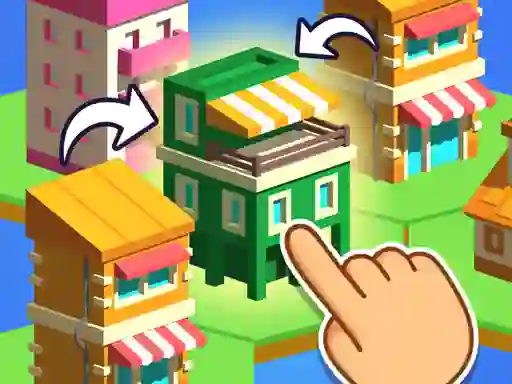 Juego Crafty Town Merge City en línea