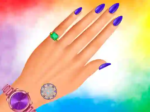 Juego Nail Art Design en línea