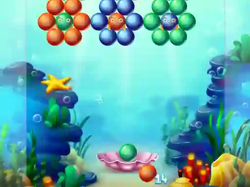 Juego Aqua Bubble Shooter en línea